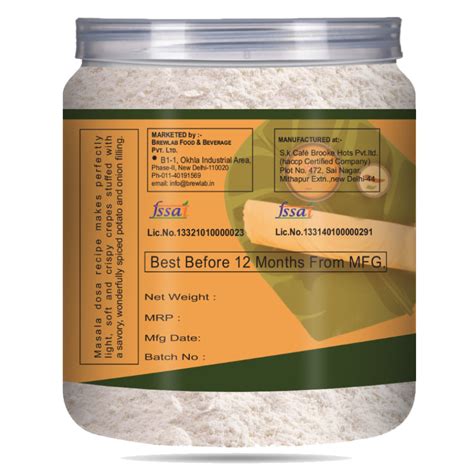 Brew Lab Ready to Eat Instant Dosa Mix |Pure Veg |South Indian ...