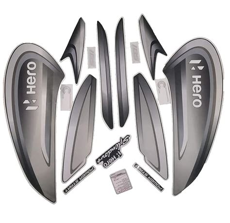 Motorcycle Bike Body Fancy Sticker & Decals kit Stickers for Splendor ...