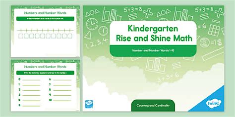 Numbers 1 To 10 PowerPoint | Math | Twinkl USA