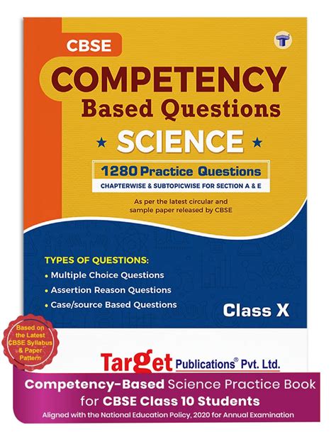 CBSE Class 10 Science Competency (MCQ's, A&R, Case Based) Chapterwise ...