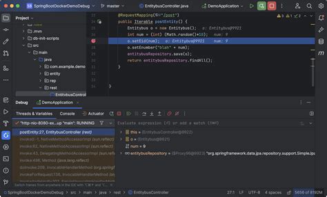 How to Spring Boot Application in Docker IntelliJ 的图像结果
