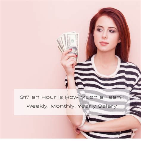 $17 an Hour is How Much a Year? Income Breakdown - Frugal Mom Boss