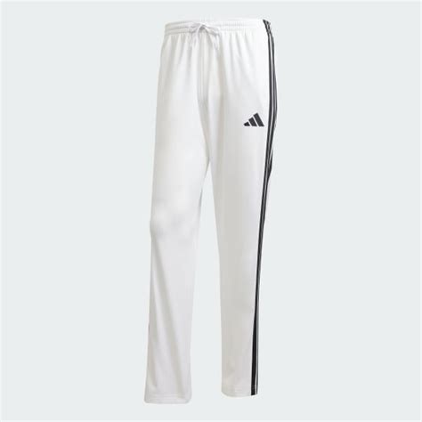 adidas DAYREADY OPEN HEM TRACKPANTS - White | Free Shipping with adiClub