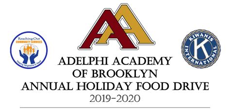 Annual Holiday Food Drive! - Adelphi Academy