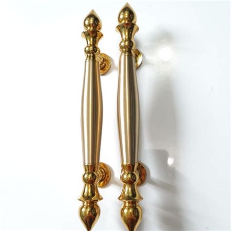 Jual PEGANGAN PINTU RUMAH 30CM TERATAI GP/KUNING JMJ / PULL HANDLE ...