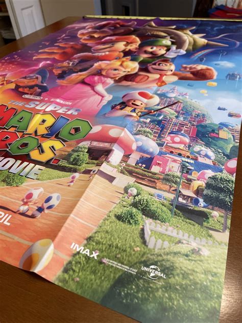 The Super Mario Bros Movie 2023 movie poster | Ubuy India