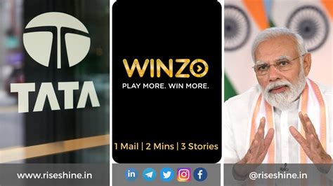 Tata Digital to get Rs 3462 Cr💰, WinZo opposes SRO🎮, Fintechs must ...