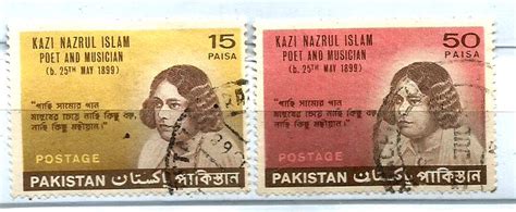 Stamps on Kazi Nazrul Islam – Pakistan 1968 – Stamp Digest