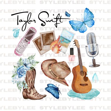 DIGITAL Taylor Swift Debut Album Icon File for Sublimation Sublimate ...