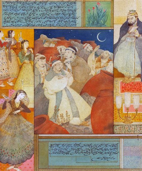 Arabian Nights - Prosanto Roy - Bengal School Art Painting - Posters by ...