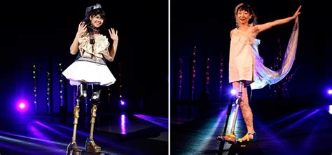 Paralympic Athletes Walk The Ramp In Japan Fashion Show