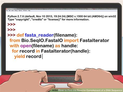 Image result for Python Reverse Complement DNA