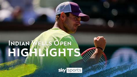 Tommy Paul vs Ugo Humbert | Indian Wells Open highlights | Tennis News ...