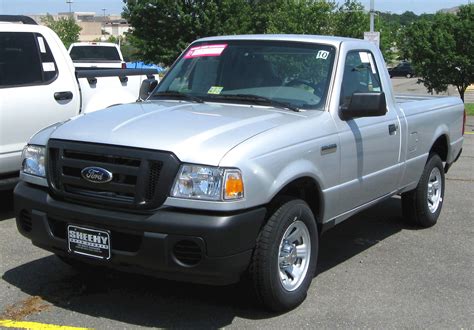 2009 Ford Ranger XL 2dr 4x2 Regular Cab Styleside 7 ft. box 117.5 in. WB 5-spd manual w/OD