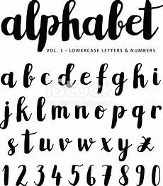 lettere d scritte vector alphabet font isolated ink letters lettere d scritte vector alphabet font isolated ink letters