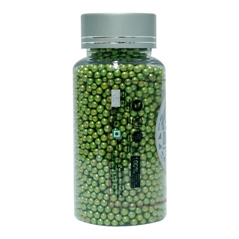 Green Disco Balls Sprinkles 2 MM 120 Gms – Confect