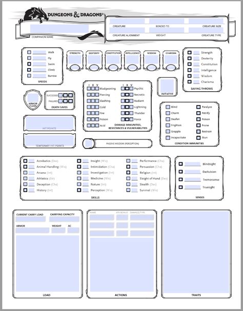 How To Download Character Sheet From Dndbeyond