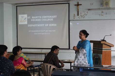 PPT competition for 2nd year and 3rd year Hindi Students