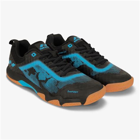 Buy now Nivia Powerstrike 3.0 Men's Badminton Shoes Black – InstaSport