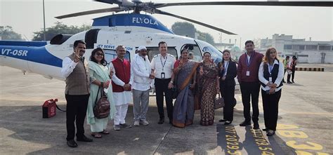 MP News: PM Shri Heli Tourism Services Launched For Three Circuits In ...