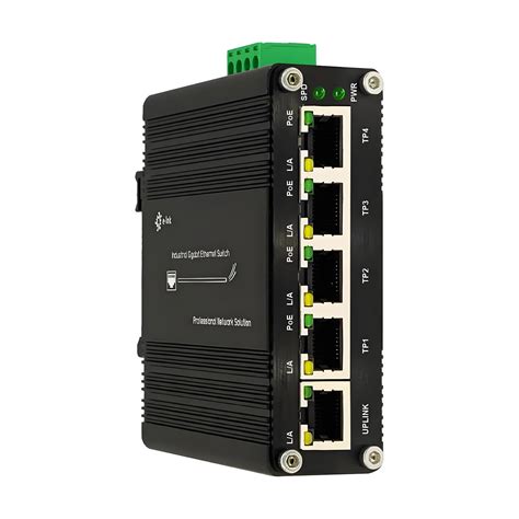 Industrial Passive 24v 5 Ports Poe Switch 10 100 1000mbps | Desertcart ...