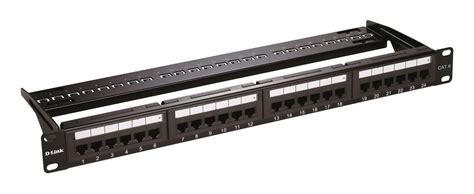 UTP Patch Panel - Cat 6 UTP Loaded Patch Panel in Components | D-Link India