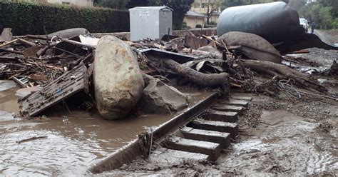 California mudslides: Santa Barbara County hit by floods a month after ...