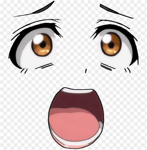 Ahegao Face Png - Anime Eyes And Mouth PNG Transparent With Clear ...