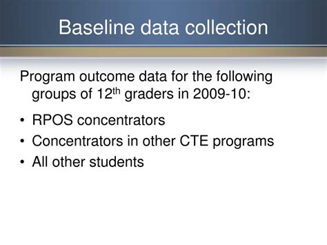 Image result for Data Collection Baseline Data