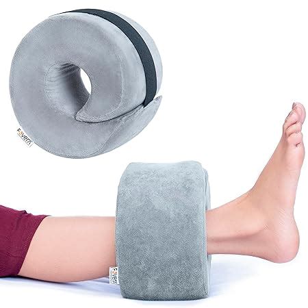 FOVERA Foot Elevator Pillow with Adjustable Hook and Loop - for Heel ...