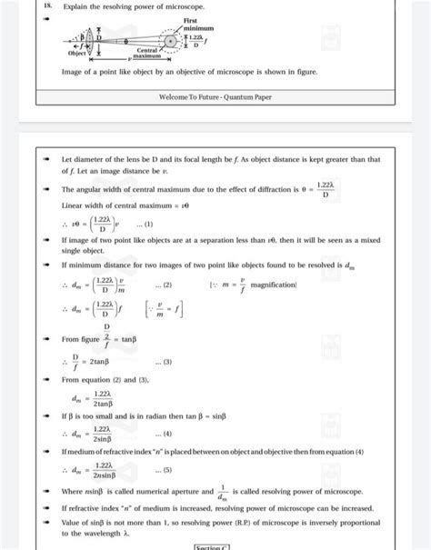 Brightfield Microscope Resolving Power 的图像结果