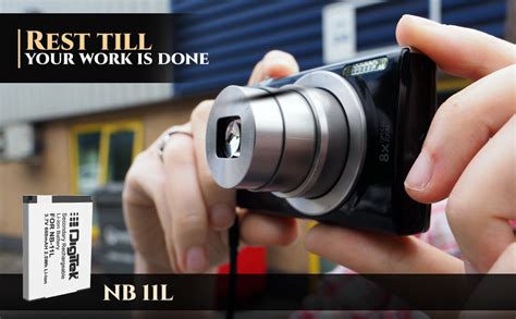 DIGITEK NB-11L Lithium-ion Rechargeable Battery for DSLR Camera