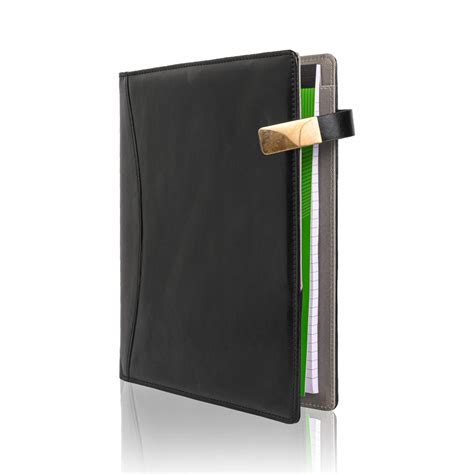 Elite Collection Leatherette Desk Organizer – B5 Notepad