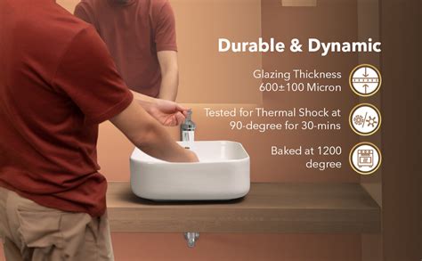 Hindware Italian Collection Ebello Square Shaped Table Top Wash Basin ...