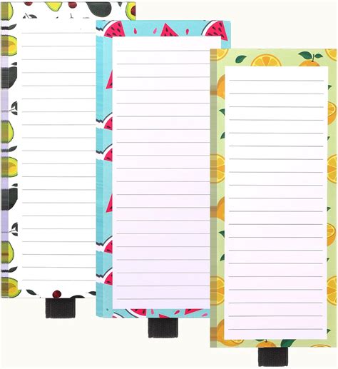 Prudiut Fridge Magnet Pad with Fruit Design - 3 Pack India | Ubuy