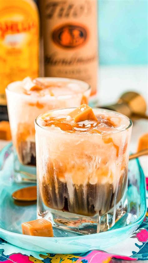 Salted Caramel White Russian Cocktail Recipe