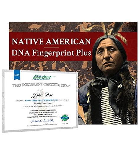 Native American DNA Fingerprint Plus Test - Discover Your Ancestry with ...