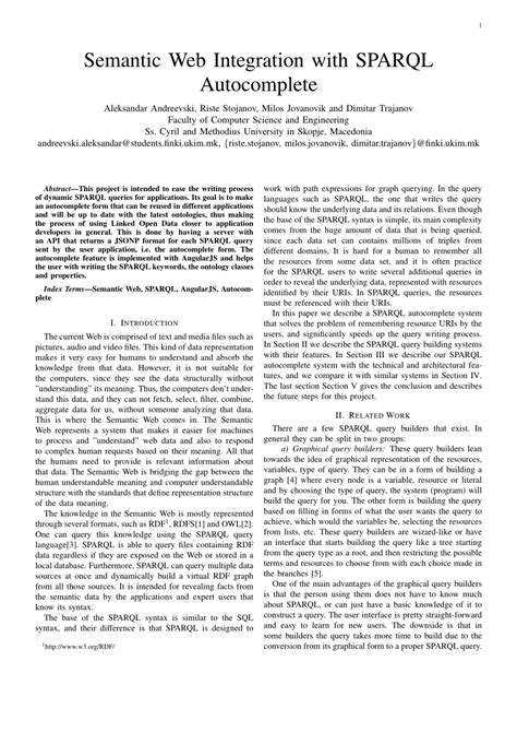 Semantic Web SPARQL 的图像结果