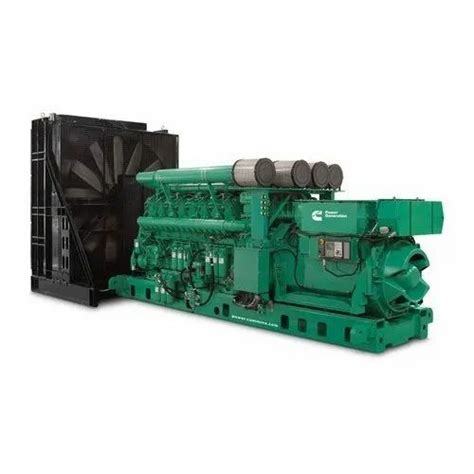 Cummins Three Phase Diesel Generator - 2000 kVA Cummins Turbocharged ...