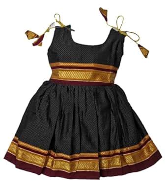 Buy Amba Collection Boutique Girl's Traditional Ethnic Wear Reshim ...