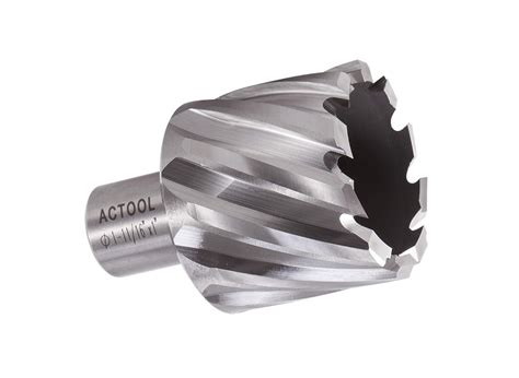 ACTOOL 1-11/16" Diameter × 1" Depth of Cut HSS ANNULAR CUTTER : Amazon ...