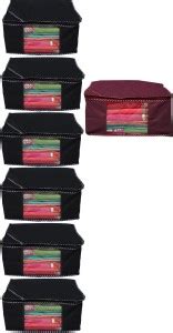 click@me Saree Bag Non Woven Saree Cover Front Transparent Window 6B ...