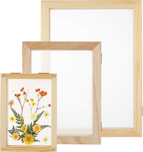 LOLYSIC Wooden Paper Making Kit with 3 Screen Sizes, India | Ubuy