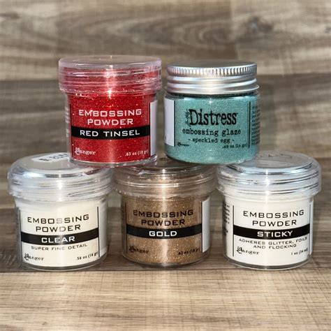 Image result for Embossing Powder Projects