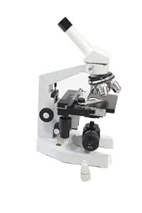 Eduscope Metal White 2000X Magnification Led Cordless Compound Lab ...