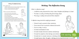 What Is Reflective Writing? | Answered | Twinkl Wiki