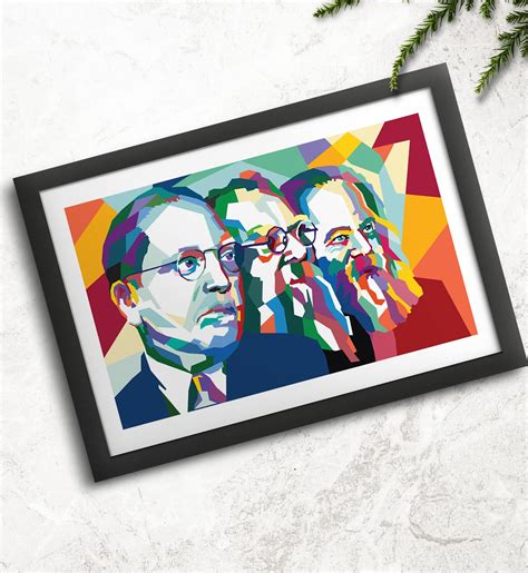 Ambedkar, Periyar, Karl Marx Wall frame | Digitalart of Marx, Ambedkar ...