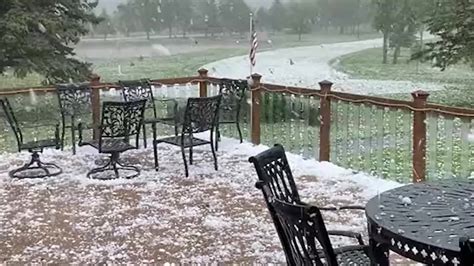 Baseball-Sized Hail, 70 MPH Gusts - Videos from The Weather Channel