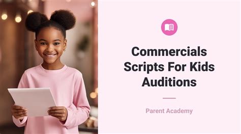 Image result for Kids Commercial Script