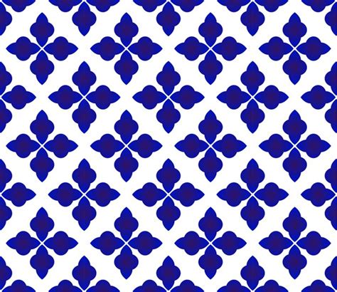 Ceramic pattern seamless vector | Premium Vector